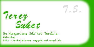 terez suket business card